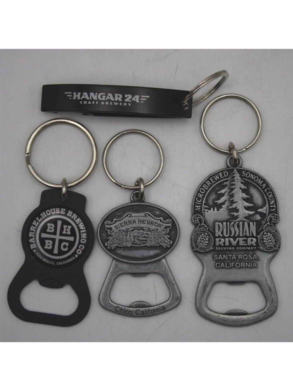 Keychain Bottle Openers Russian River Barrel House Sierra Nevada Hanger 24